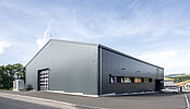 Nouvelle halle de production Albert Descloux SA à Corbières