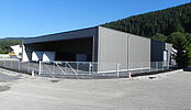 Construction d’une halle de stockage à Couvet pour Poc Immo SA